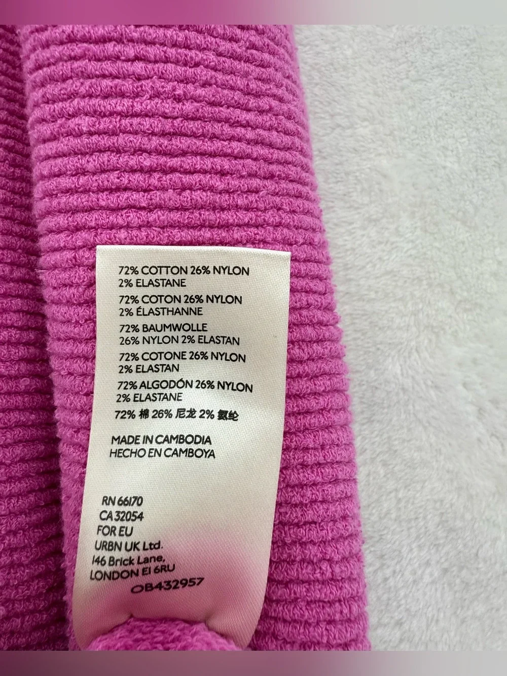Free People Ottoman Slouchy Oversized Tunic Sweater Hot Pink Women’s Size Small